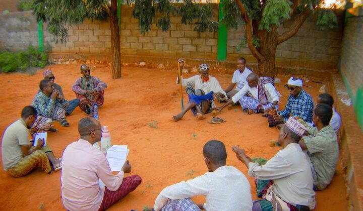 OWDA im Gespräch mit Clan-Leadern, Äthiopien