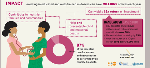 Graph Impact Midwifery