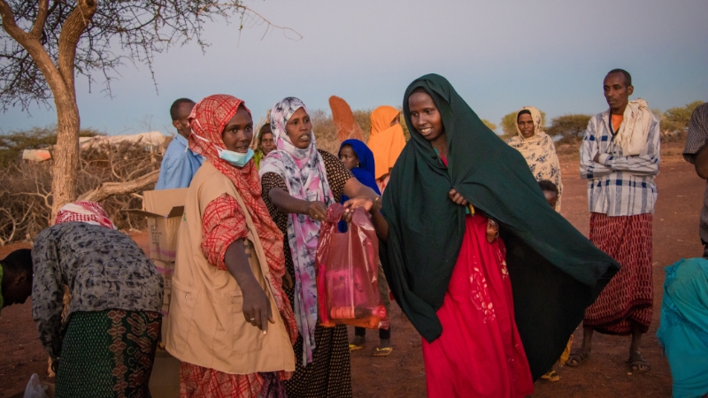Verteilung Nothilfe-Kits, Äthiopien