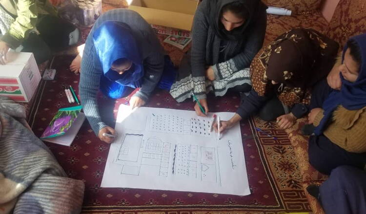 Workshop for women, Afghanistan