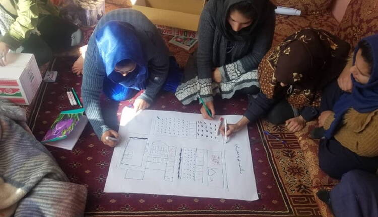 Projektarbeit in Selbsthilfegruppe, Afghanistan