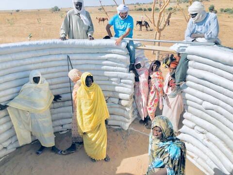 Bau Geburtshaus Tschad