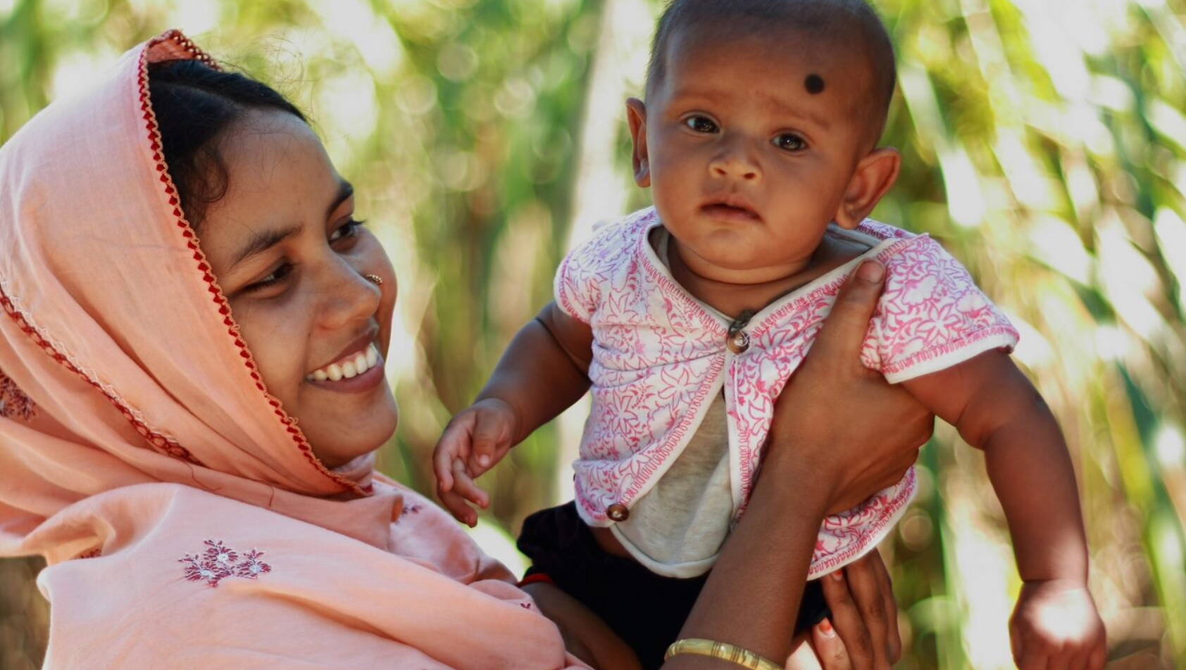 Mutter Bangladesch Mutter und Kind, Bangladesch.