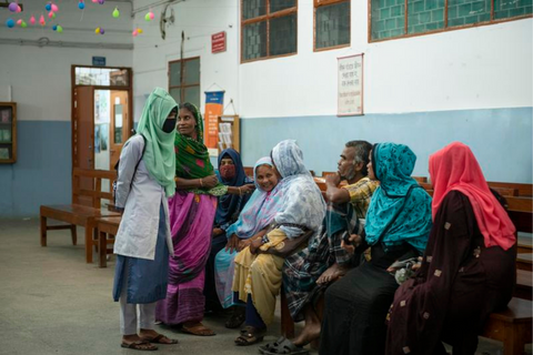 Women at LAMB Hospital, Bangladesh