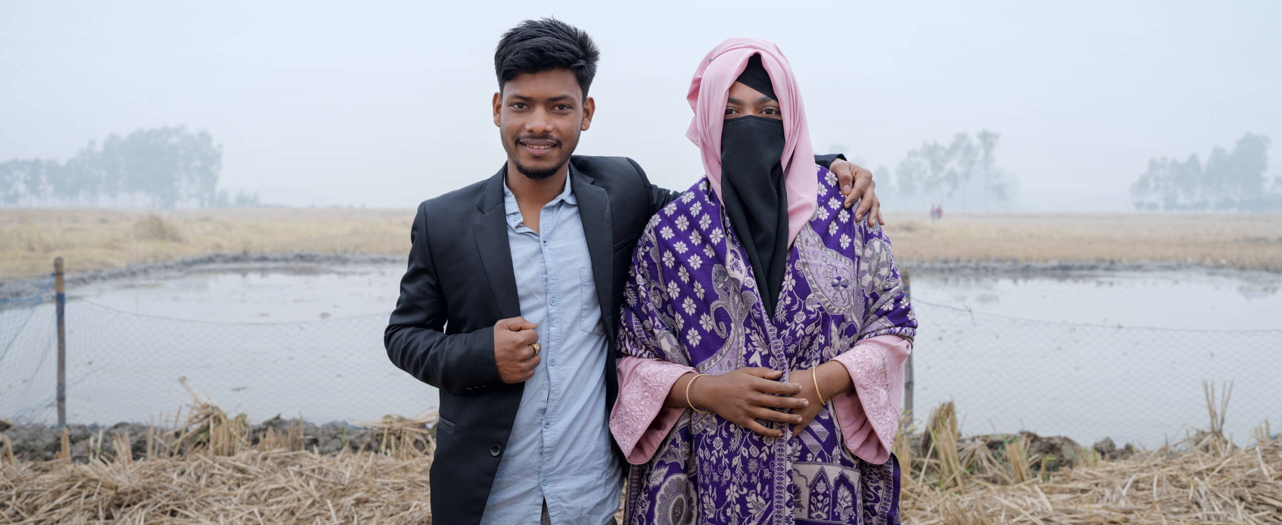 Junges Paar Junges Paar aus Bangladesch.