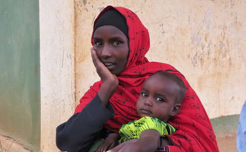 Mother with child, Ethiopia