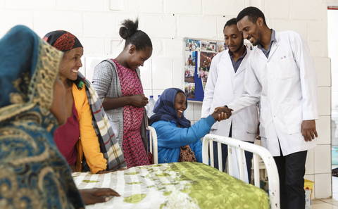 Fistula Patient at Hamlin Hospital, Ethiopia