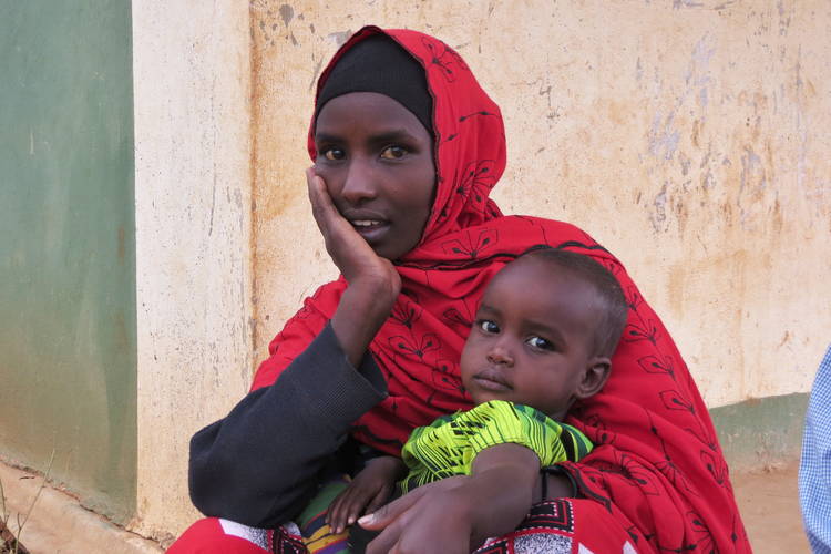 Mutter mit Kind, Äthiopien