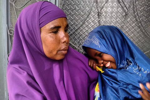 Maman et bébé, Éthiopie