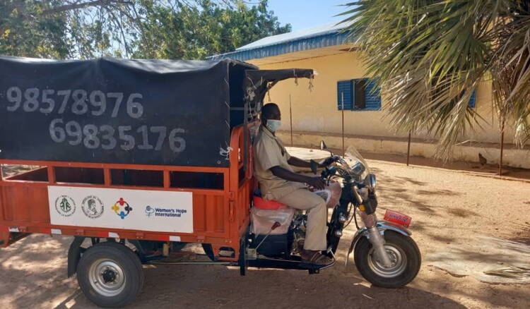 Moto-ambulance, Tchad Moto-ambulance, Tchad