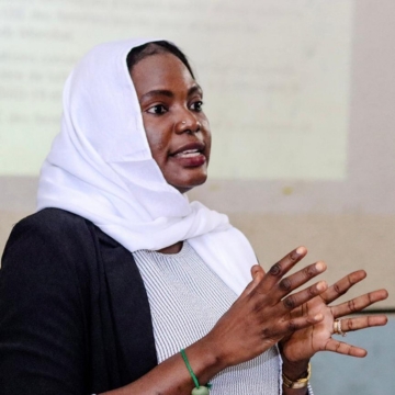 Habsita Mahamat Abakar Habsita Mahamat Abakar, Gründerin von BUNARGED